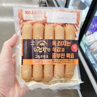 CJ제일제당 CJ 더 건강한 그릴 후랑크 300g x 2개입 x 1개