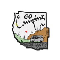 쾌빵몰 백패커 아웃도어 자수패치 자수와펜 BPCW - GO CAMPING