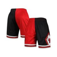 MITCHELL NESS NBA 스플릿 스윙맨 반바지 CHICAGO BULLS 1997