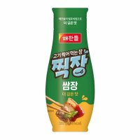 CJ 해찬들 고기찍어먹는장 찍장 쌈장 300g 엄마손맛 구수한맛 혼밥 캠핑 아빠 아이