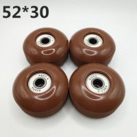 스케이트휠 스케이트 보 휠 52x30mm 78a 52 베어링 abec-7 4 개