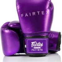 페어텍스 메탈릭 복싱 글러브 Fairtex 16oz 권 -레드 메탈릭