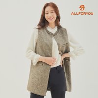 올포유 모델착장 여성 트위드 롱 ALVEK7431-509