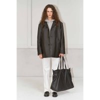 던스트 UNISEX LAMBSKIN LEATHER HALF JACKET M UDJA3A101BK