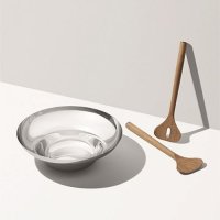 Georg Jensen 조지젠슨 샐러드 보울과 서버 세트