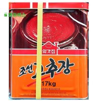 달달한 집고추장 17kg 매장용 오징어볶음 양많은