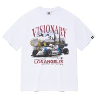 비전스트릿웨어 VSW Racing T-Shirts VS2302ST04WH