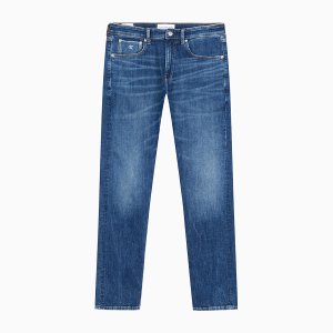 Calvin Klein Jeans 남성 모던 테이퍼핏 다크블루 데님 J324360