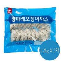 천일식품 천일냉동 청파래오징어까스 냉동 1 2kg X 2개