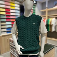 라코스테 LACOSTE 남성 케이블 크루넥 rva-471033f AH380E-53N 132