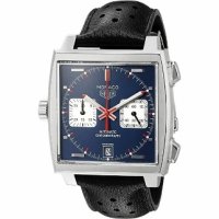 Tag Heuer Monaco Lefty steve mcqueen Denim Dial Men s W - TAG Heuer