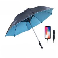 선풍기우산 usb 충전 자외선 골프 우산