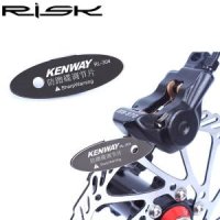 자전거 도구 RISK MTB 디스크 브레이크 패드 조정 보조 로터 정렬 스페이서 키트