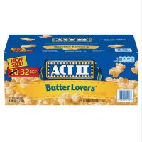 엑트투 버터러버 전자렌지 팝콘 통곡물팝콘 간편간식 ACT II Butter Lovers Microwave Popcorn 78g 32개입