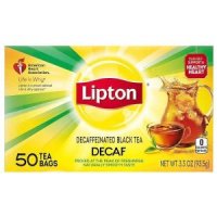 Lipton 홍차 티백 디카페인 처리 50개입