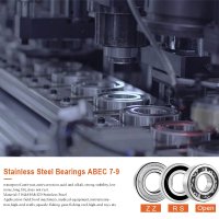 스테인리스 스틸 볼 베어링 ABEC-7 고정밀 5x9x3mm SMR95ZZ