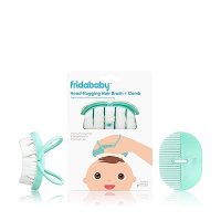 The Makers of NoseFrida의 FridaBaby 유아용 머리 껴안는 헤어브러시 스타일링 빗 세트