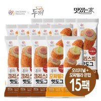 맛있는가 맛있는 두끼 핫도그 혼합 크리스피8개 모짜렐라치즈7개