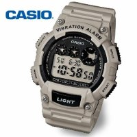 카시오 CASIO 진동알람 10년전지 군인시계 W 735H 8A2V G - 카시오 587246