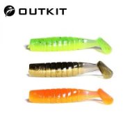 게웜 새우샌드웜 OUTKIT 바위 낚시 워블러 소프트 루어 고무 미끼 웜 인공 배스 실리콘 물고기 1g