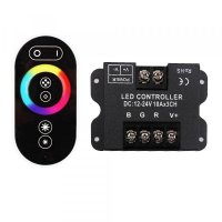 RGB LED 컨트롤러 터치 RF 원격 RGB 네온 스트립 LED 스트립 DC12-24V