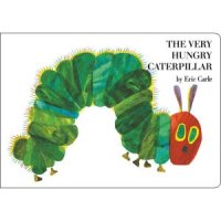 에릭칼 Eric Carle The Very Hungry Caterpillar 매우 배고픈 애벌레 그림 어린이 영어책 원서 보드북