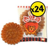 무직 타이거 찹쌀 손약과 50g 24개세트 사무실 학교 학원 탕비실 단체