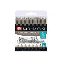 사쿠라 Sakura Pigma Micron Fineliner Pens 팩 8