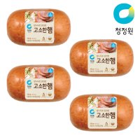 청정원 참나무 훈연 고소한 햄300g 4개 300g