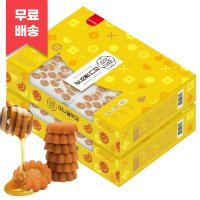 삼립 미니 꿀약과 2kg 1kg x 2개