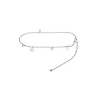 Matin Kim HEART PENDANT CHAIN BELT IN