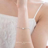 비포문라이즈 Silver925 Blooming Heart Bracelet