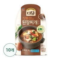 제일제당 CJ 다담 정통된장찌개양념140gX 10개