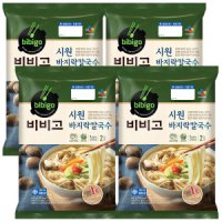 CJ제일제당 비비고 비비고 시원 바지락 칼국수 642g x 4개