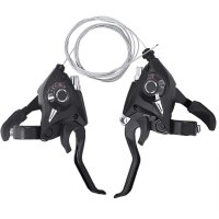 3x7 21 Speed Bicycle Shifter Levers Brake Cycling Disc Handle Brake Levers With Shift Cable Bike Acc