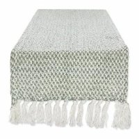 DII Woven Basics Collection 100 면 니트 테이블 러너 15x7 - DII