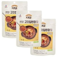 다담 고깃집된장찌개양념 x 3개 된장찌개 양념