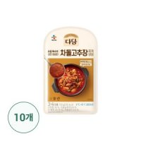 CJ제일제당 CJ 다담 차돌고추장찌개양념 130g x 10개