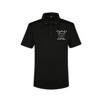 ANEW 어뉴골프 남성 빅엠보 로고 에센셜 티셔츠 BK AGBFMTS01