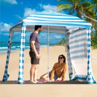 CROWN SHADES Cabana Shelter 햇빛 가리개 텐트 16 5x16 6 5x6 5인치 베이비