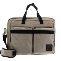 만다리나덕 MANDARINA DUCK Warrior Briefcase Simply Taupe