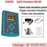 CONTEC 펄스 산소 농도계 정확한 포화도 SpO2 시뮬레이터 MS100