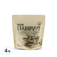 채곡당 한선생 다시마부각 25g 4개