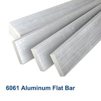알루미늄바 사각바 6061 알루미늄 플랫 바 너비 mm 두께 길이 1 개 10-100