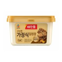 CJ 해찬들 구수한 집된장 3kg 엄마손맛 구수한맛 혼밥 캠핑 아빠 아이