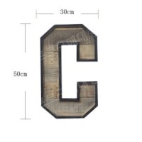 레트로 감성 입체글자 레터링 실내 실외 간판-C