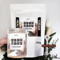 국내산 발효율피 가루 분말 밤 속 껍질 추출분말 탄닌 율피차 850g 리필