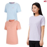 MILLET 밀레 여성 반팔 LD 메가쿨 반팔 라운드 티셔츠 MVSUT852