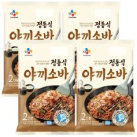 CJ제일제당 CJ 정통식 야끼소바 412g x 4개 냉장식품 간편조리