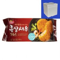 동원 통살 새우까스 냉동 480g 3개 아이스박스